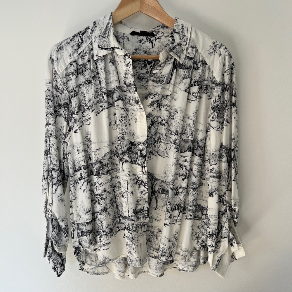 Jane and Delancey Button Down Shirt